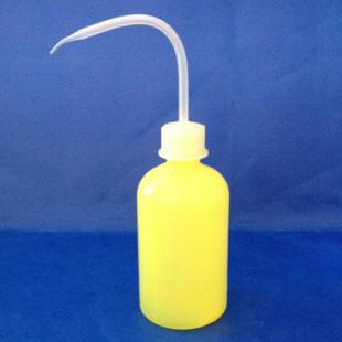  德国Vitlab 彩色洗瓶(PE-LD/PP) 250ml 黄色