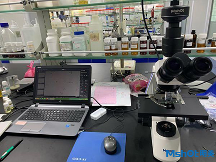 明美生物显微镜用于化妆品中微生物的检测.png