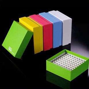 山东巴罗克  覆膜纸冷冻盒  2英寸100格90-2200