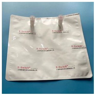 双孔集气袋 小型厌氧产气袋 环境空气铝箔采样袋