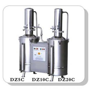 上海三申DZ10C不銹鋼電熱蒸餾水器(重蒸)