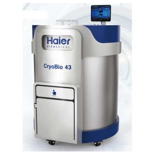 海尔生物-CryoBio 43高配-智芯不锈钢液氮罐