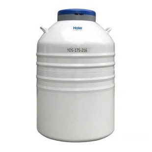 海尔生物-YDS-175-216(含5ml方提筒)-医疗系列铝合金液氮罐