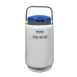 海爾生物-YDS-10-125(含提筒)-實驗室系列鋁合金液氮罐
