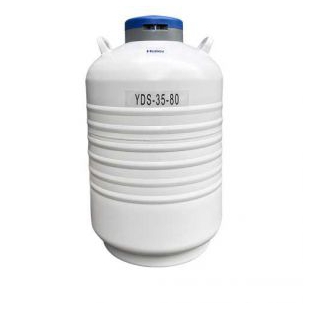 海尔生物-YDS-35-80(含120mm圆提筒)-生物系列储存型铝合金液氮罐