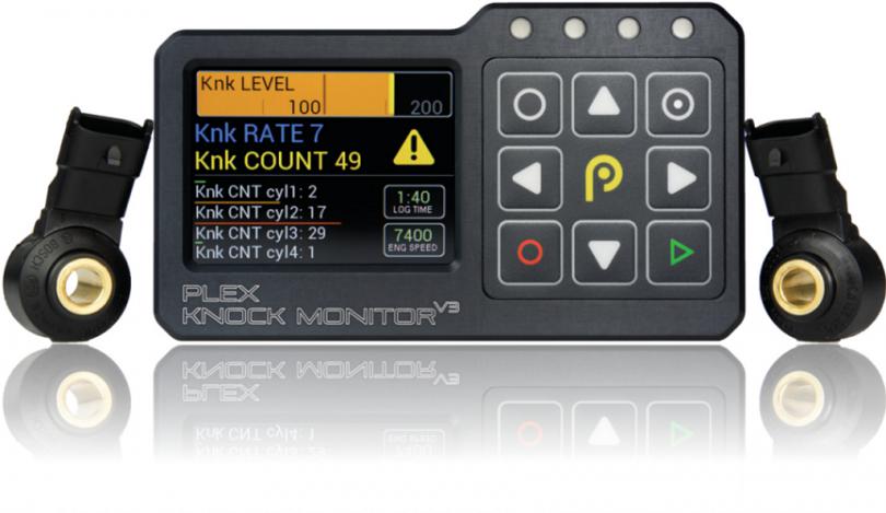 专业爆震检测工具 & CAN总线数据记录仪—— Plex Knock Monitor V3