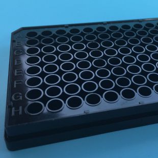 上海晶安96孔不可拆黑色荧光/发光免疫检测酶标板