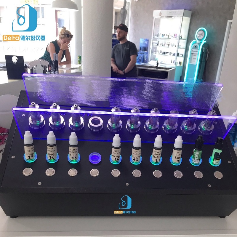 DELTA德尔塔仪器研发出全自动科技智能型电子yan油展示架