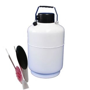 液氮罐10升冰淇淋液氮美容3/6/20/30升小型便携式液氮瓶生物容器