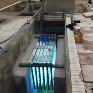 大流量处理工厂污水明渠式紫外线消毒器杀菌器