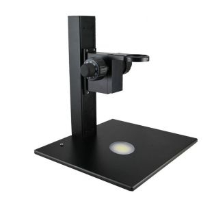 众寻光学高端显微镜支架连接尺寸50mm粗微调带底光