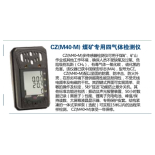 CZM40煤安认证复合气体检测仪 
