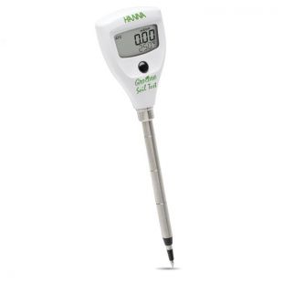 哈纳HI98331土壤电导率EC -温度℃测定仪自动单点识别校准