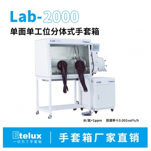 伊特克斯 Lab2000 1200单工位手套箱 高性价比 超大过渡仓 生化医学 