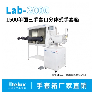 伊特克斯Lab2000 1500单面三手套口手套箱 国产