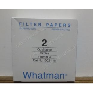 GE Whatman2号定性滤纸Grade2 1002-110