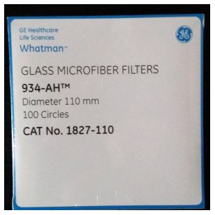 Whatman 沃特曼 1.5um孔径玻璃微纤维滤纸 Grade 934-AH 1827-110