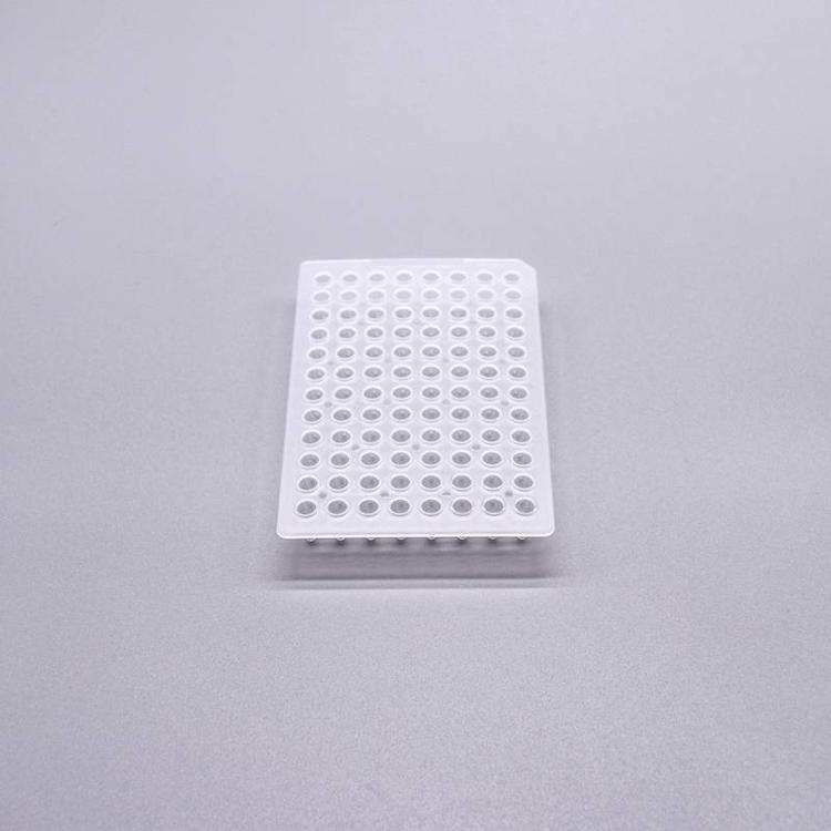 一斗EDO0.1ml 96孔半裙边PCR板白色（适配罗氏PCR仪）聚丙烯材质