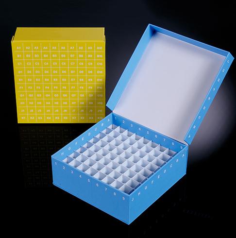 BIOLOGIX 巴罗克冻存盒 90-8281 2英寸翻盖式设计纸冻存盒 -86℃—120℃