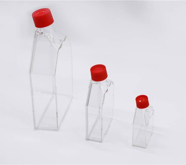 25cm² 1353025 细胞培养瓶 等离子处理 T25,,透气盖12个/袋，25袋/箱