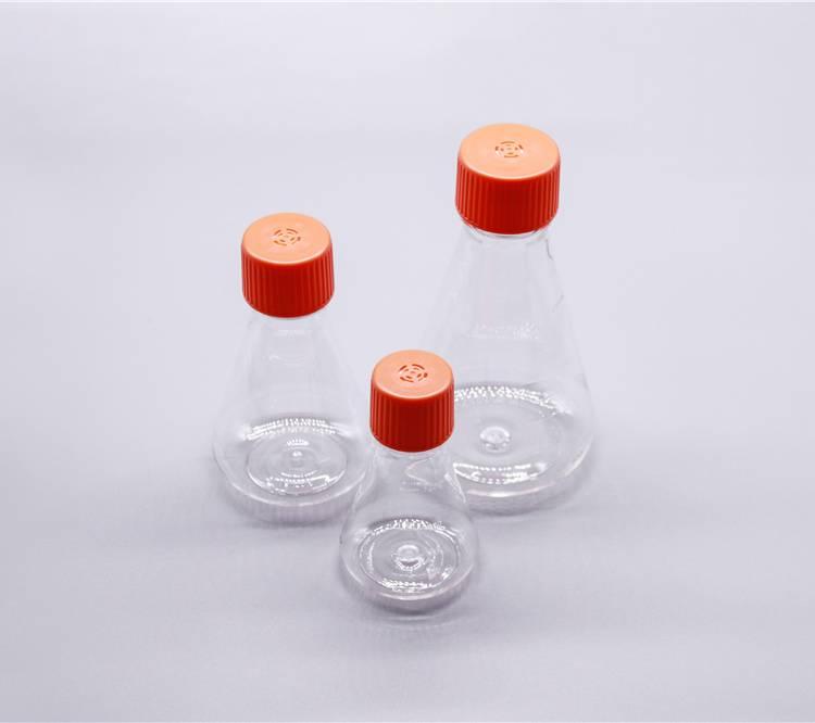 EDO 125ml 三角细胞摇瓶，透气盖1353125 1个/袋，50袋/箱
