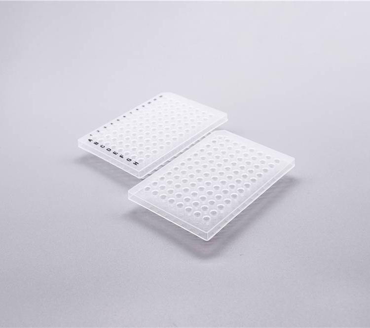 EDO 0.1ml 0.2ml PCR板，1352020 0.1ml 96孔PCR板-无裙边，白色