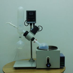 实验室小型旋转蒸发器PFA氟化氢旋转蒸发仪四氟冷凝回流装置
