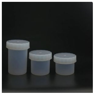 PFA平底反应罐透明特氟龙材质清洗罐可定制四氟盖子配分液漏斗用