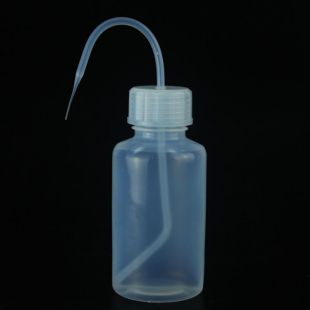 FEP洗瓶透明聚四氟乙烯材质本底低尖嘴设计回流快