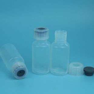 特氟龙PFA取样瓶可插钢针带橡胶塞取样器配套试剂瓶可定制