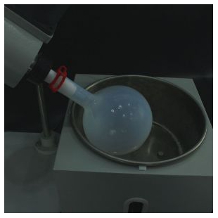 PFA旋转蒸发仪小型旋蒸蒸馏结晶仪器特氟龙蒸发器1L