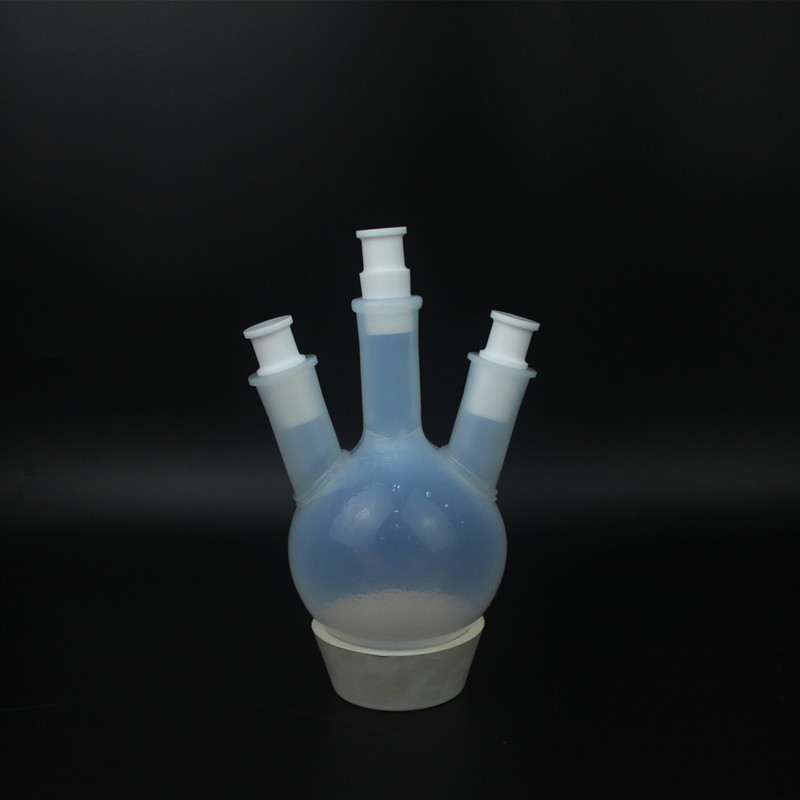 可溶性聚四氟乙烯烧瓶半透明PFA烧瓶耐酸碱耐腐蚀反应瓶