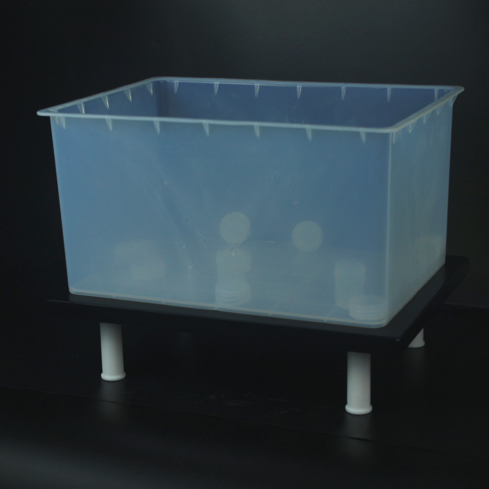 PFA酸缸清晰槽浸泡桶透明聚四氟乙烯规格15L/20L