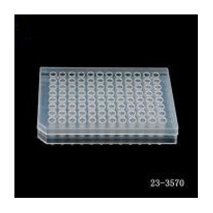 100μl 96孔半裙边 PCR 板，透明，非灭菌