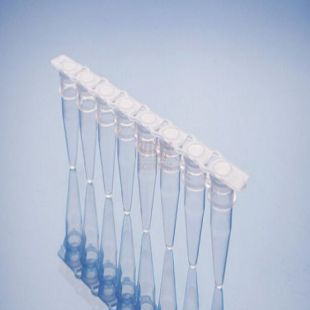 ​0.1ml透明PCR八联管适配ABI,荧光定量PCR仪