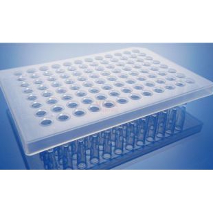 0.2ml透明半裙边PCR板,96孔板