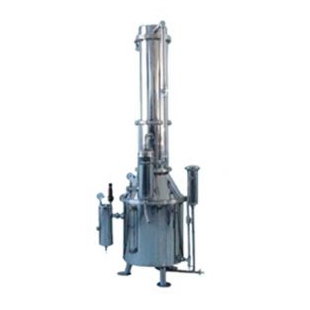 TZ100 塔式蒸馏水制水机 100L不锈钢蒸馏水器 上海新诺