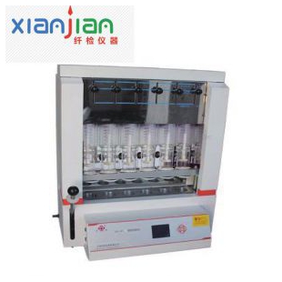 食品酸碱洗涤法测试仪SLQ-6A上海纤检粗纤维测定仪 