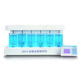 ZR4-6混凝试验搅拌机 深圳中润六联搅拌机
