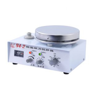 94-2定时加热磁力搅拌器 不锈钢加热盘搅拌器