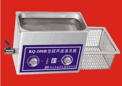 KQ-100E超声波清洗器  昆山舒美台式超声波清洗器
