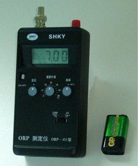 氧化还原电位测定仪ORP-411  上海康仪便携式ORP测定仪