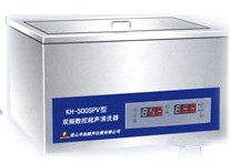 22.5L  KH-500SP台式双频数控超声波清洗器