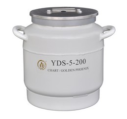 YDS-5-200大口徑液氮生物容器