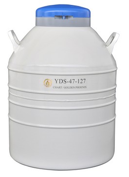 YDS-47-127配多层方提筒的液氮生物容器
