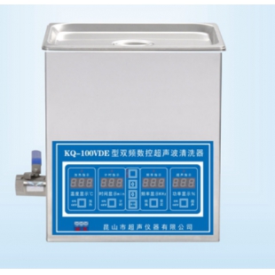 昆山舒美 KQ-100TDV  5.8L台式高频数控超声波清洗器