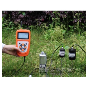土壤水分温度盐分pH测定仪TZS-pHW-4G 