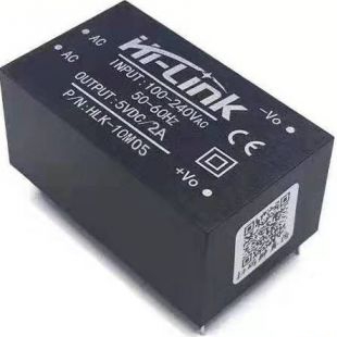 HLK-10M05低功耗超薄型AC-DC电源模块