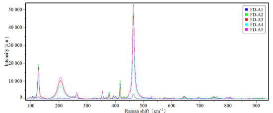 图4  A5样品-空白样品的拉曼光谱对比图.png