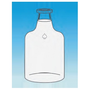 优莱博   溶液瓶, 带塑料强化涂层